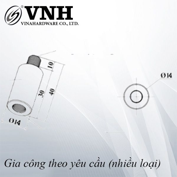 Long đền âm dương, inox 201 Vinahardware - VNH2011430I