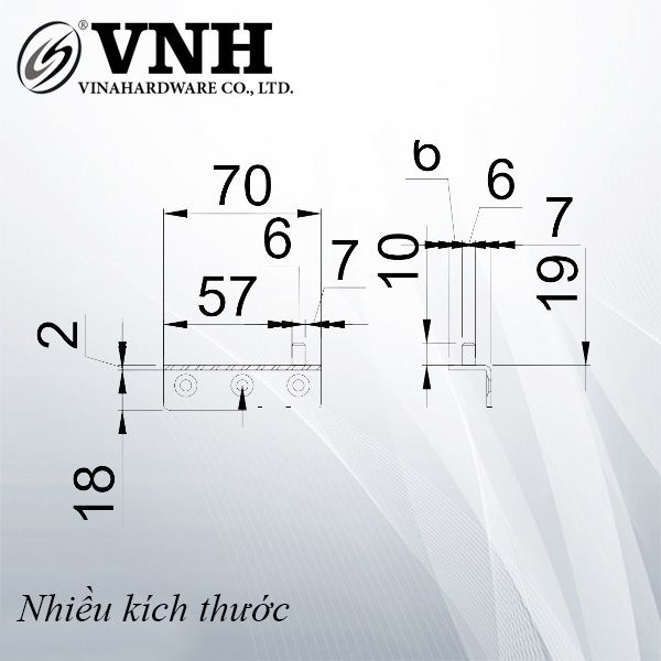 Pat (bas) sắt, hàng phôi - VNH405702P