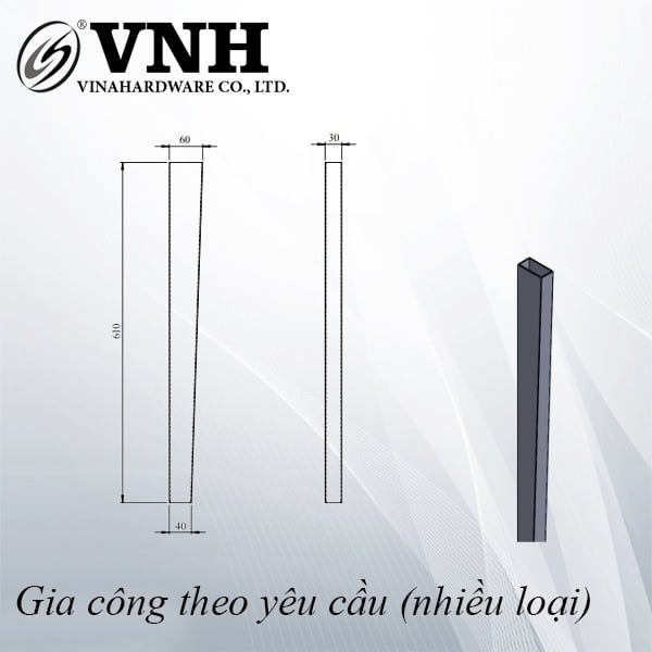 Tay vịn nhôm cho ghế - VNH61030145