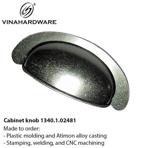 Tay nắm sò màu đen Vinahardware-HD0248B