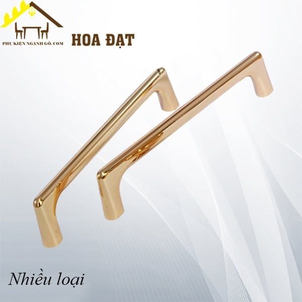 Tay nắm hợp kim vàng 24k
