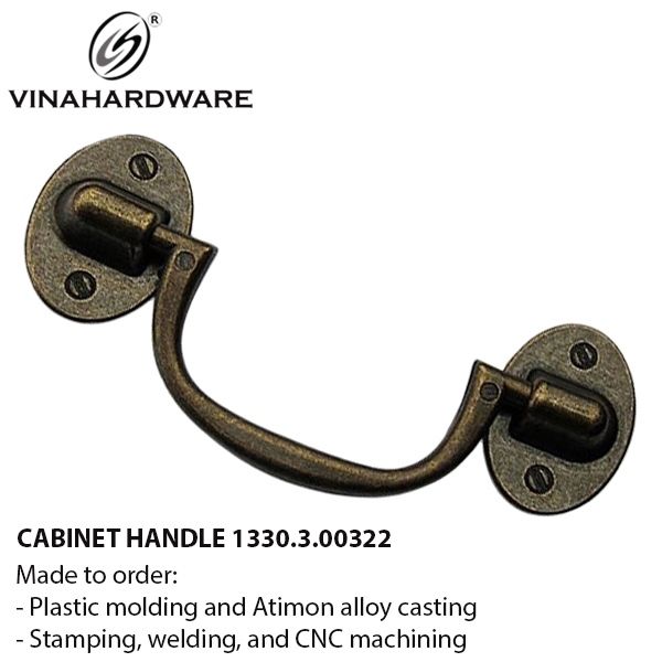 Tay nắm khoen atimon