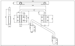 Tay năm U, sơn đen mờ - VNH13365B