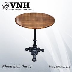 Chân bàn cafe đúc gang, sơn đen Vinahardware - VNH025374