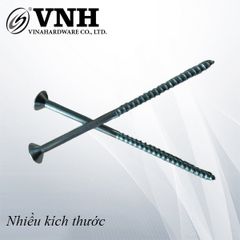 Vít đầu bằng răng nhuyễn M6, màu trắng-ZS625SN