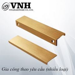 Tay Nắm Tủ Nhôm Mạ Màu Vàng – 1327.4.16097