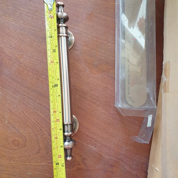 Tay nắm cổng tổng dài 260mm, màu vàng đồng Vinahardware -HD03260