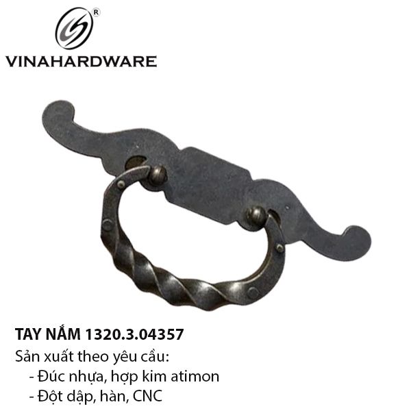 Tay nắm tủ móc lơi