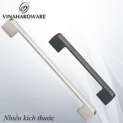 Tay nắm tủ 128x134x9mm, màu brushed HD0401N128134-HD0401N128134