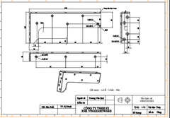 Pát Sắt L Đỡ Kệ Treo Tường - 1602.1.32036
