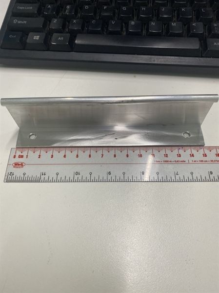 Tay nắm nhôm Vinahardware hình V 20x40mm, phôi - HD6476P