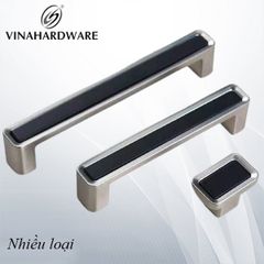 Tay nắm tủ 128mm, hợp kim màu bạc HD0150D128-HD0150D128h
