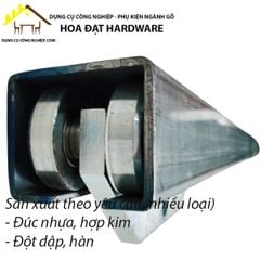 Thanh ray U cửa cổng lùa móc treo Vinahardware