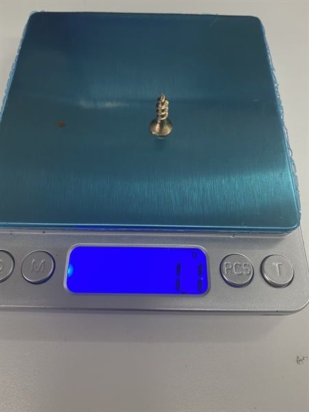 Vít gỗ đầu bằng răng thưa M4, bảy màu-VG415Z23