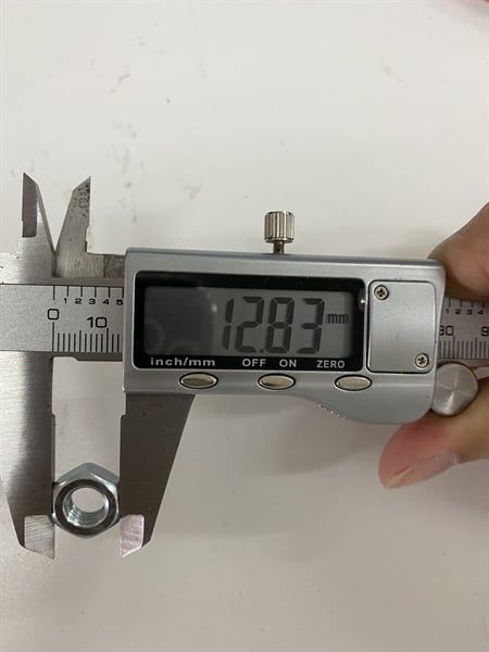 Tán lục giác mạ kẽm, màu trắng-DN3Z