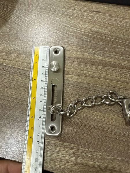 Xích cửa an toàn, màu trắng, inox 201