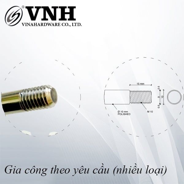 Thanh ren, inox 316L - VNH266I