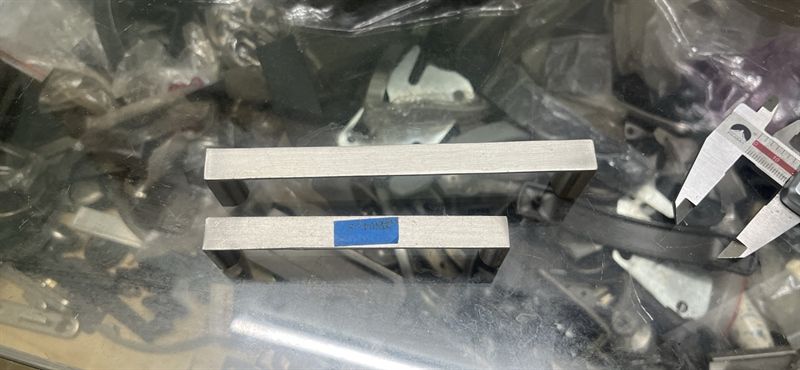 Tay nắm tủ atimon, sơn đen - HD006S128B