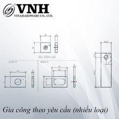 Pat (bas) sắt thẳng, hàng phôi - VNH13133P