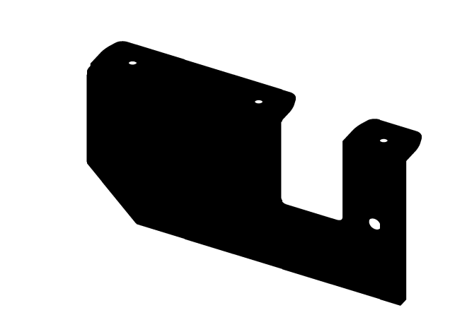Pat (bas) sắt sơn đen mờ Vinahardware - VNH2502101BT