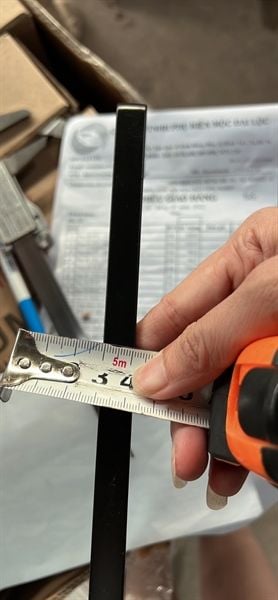 Tay nắm hợp kim kẽm, màu đen Vina-HD0402D192