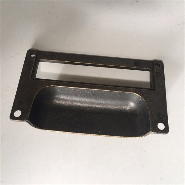 Tay nắm mặt nạ vuông dạng sò màu giả cổ Vinahardware-HD0247