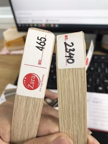 Nẹp Chỉ PVC Dán Cạnh, Bản 21 - Mã VNH110S