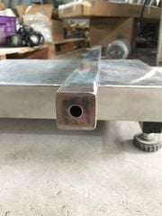 Sắt hộp vuông kẽm 30x30mm, dày 2mm, dài 1000mm, hàn bích 2 đầu SP303021000-SP303021000