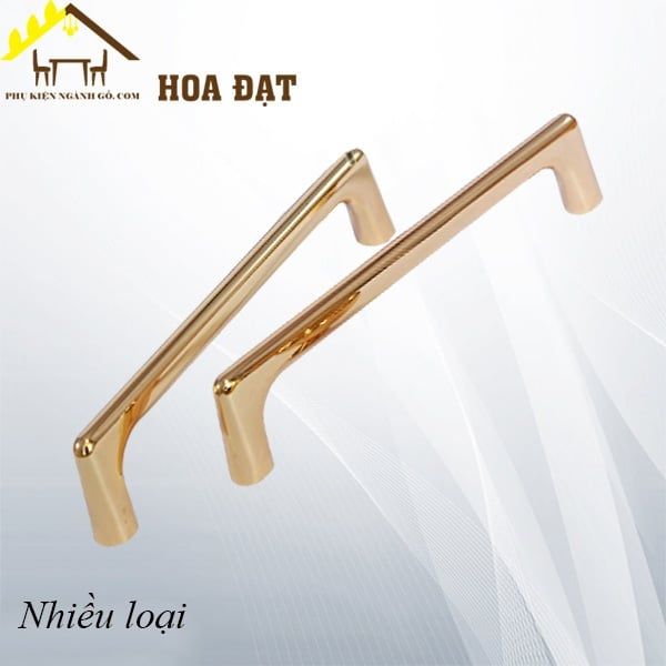 Tay nắm hợp kim vàng 24k