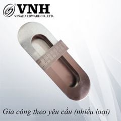 Tay nắm âm tủ 96mm, inox 201 Vinahardware -HD22192C96