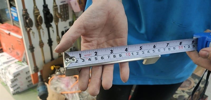 Tay nắm tổng dài 156mm, hợp kim - HD015625