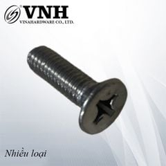Bulong 6x20mm, inox 304 đầu côn, bake Vinahardware - HSS620INBK