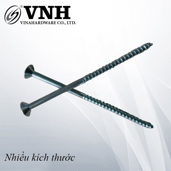 Vít đầu bằng răng nhuyễn M6, màu trắng-ZS625SN