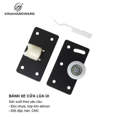 Bánh xe cửa lùa UI Vinahardware – mã 1410.4.01019