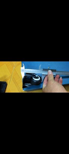 Bánh xe tủ một chiều, màu đen Vinahardware - CT5073
