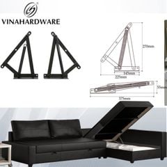 Phụ kiện nâng ghế sofa, màu đen Vinahardware - P4511