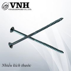 Vít đầu bằng răng nhuyễn M6, màu trắng-ZS625SN