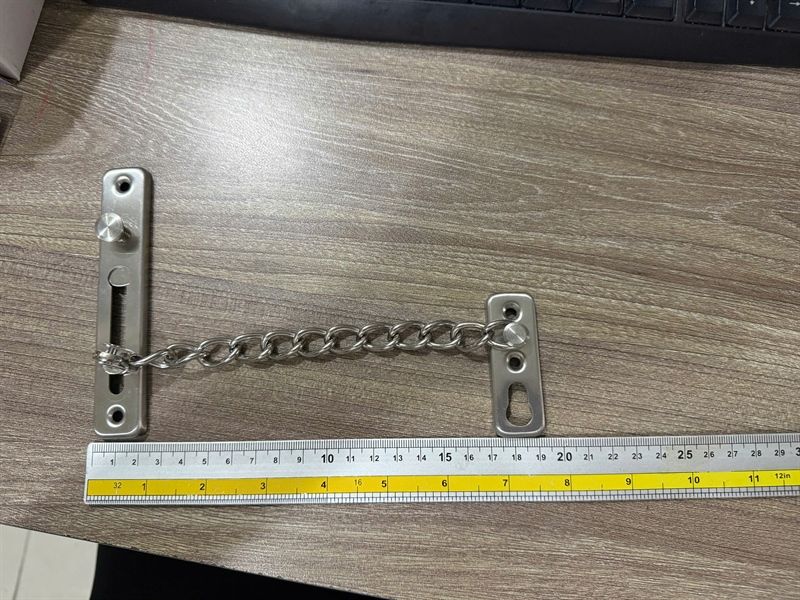 Xích cửa an toàn, màu trắng, inox 201