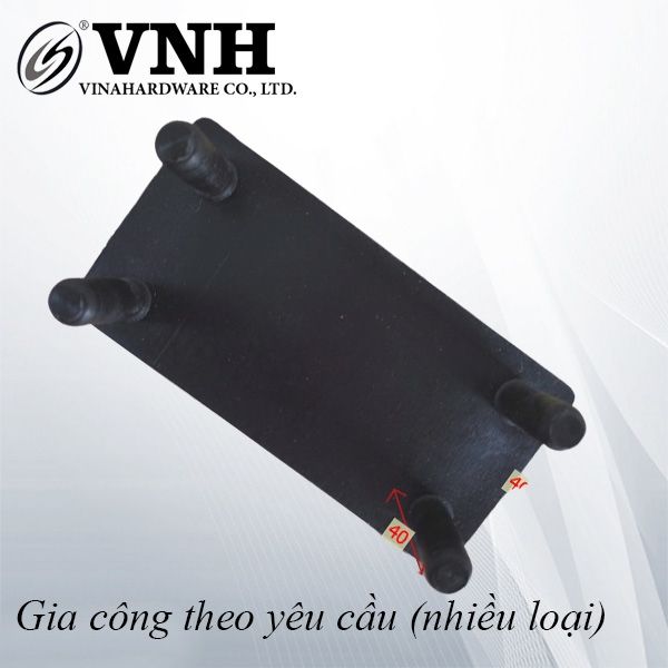 Pat (bas) kết nối tủ, sơn đen - VNH804025B