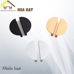 Tay nắm nhôm bán nguyệt 64mm Vinahardware- HD00100T