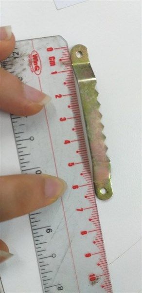 Pat treo tranh răng cưa 7 màu 67x8mm-PR0307