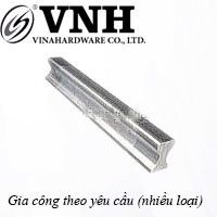 Tay nắm tủ hợp kim nhôm, loại hai đầu bóng, thân dày-HD0205
