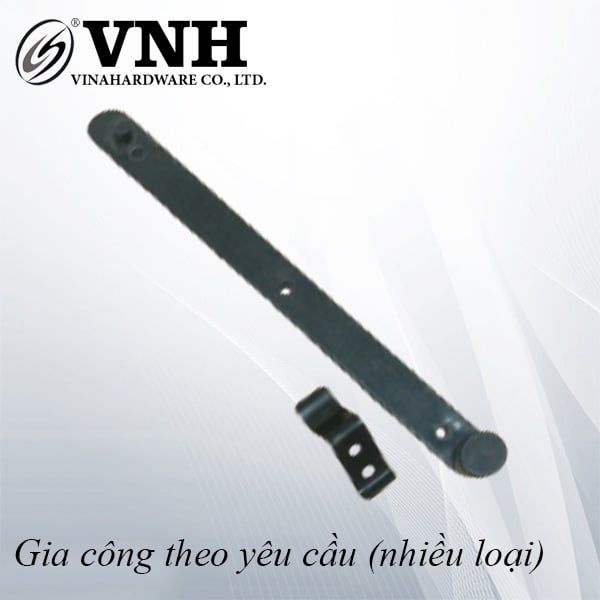 Ray trượt tủ, sơn đen mờ Vinahardware