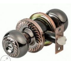 Khóa cửa nắm đấm, màu đen nâu - VNH30850V
