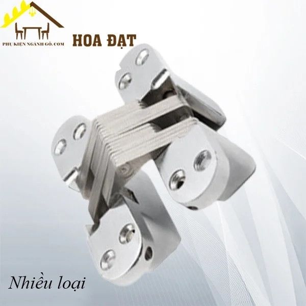 Bản Lề Giấu Chữ Thập Inox 304 Vinahardware – Mã 1260.3.11083