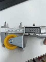 Bánh xe tủ một chiều đường kính 40mm màu vàng Vinahardware - CT0966D40