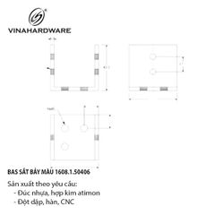 Pat (bas) sắt xi 7 màu Vinahardware - VNH40404Z23