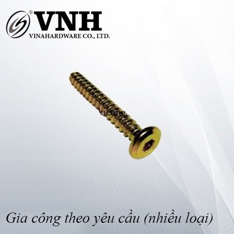Vít gỗ lục giác chìm M6, bảy màu-VGLGC630