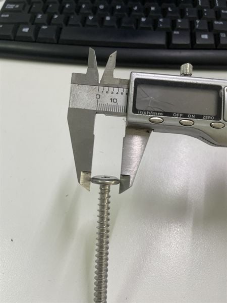 Vít gỗ lục giác chìm M7, inox 304 - VGLGC760IN