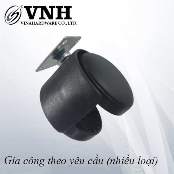 Bánh xe đế vuông không khóa - Mã 1401.4.05040